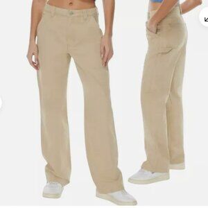 Aritzia TNA Greenwich cargo pant 0 Beige